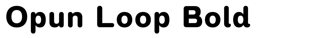 Opun Loop Bold